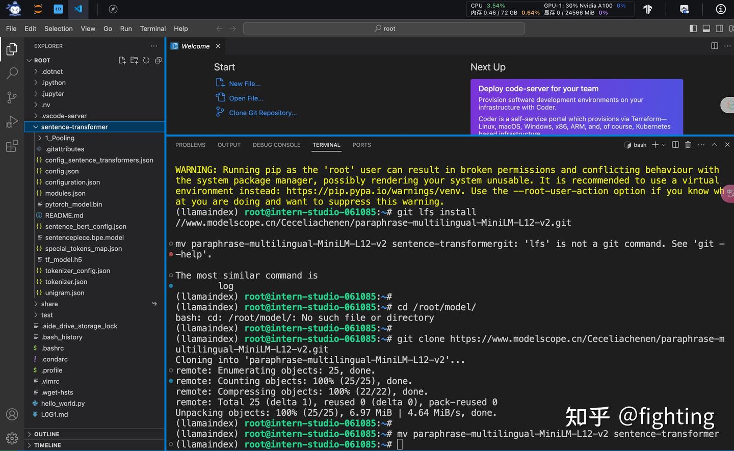 L1g4 llamaindex internlm api 