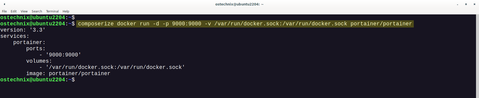 docker-docker-compose-linux