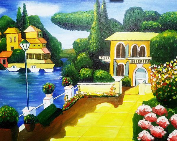 创意儿童画赏析—风景这边独好!