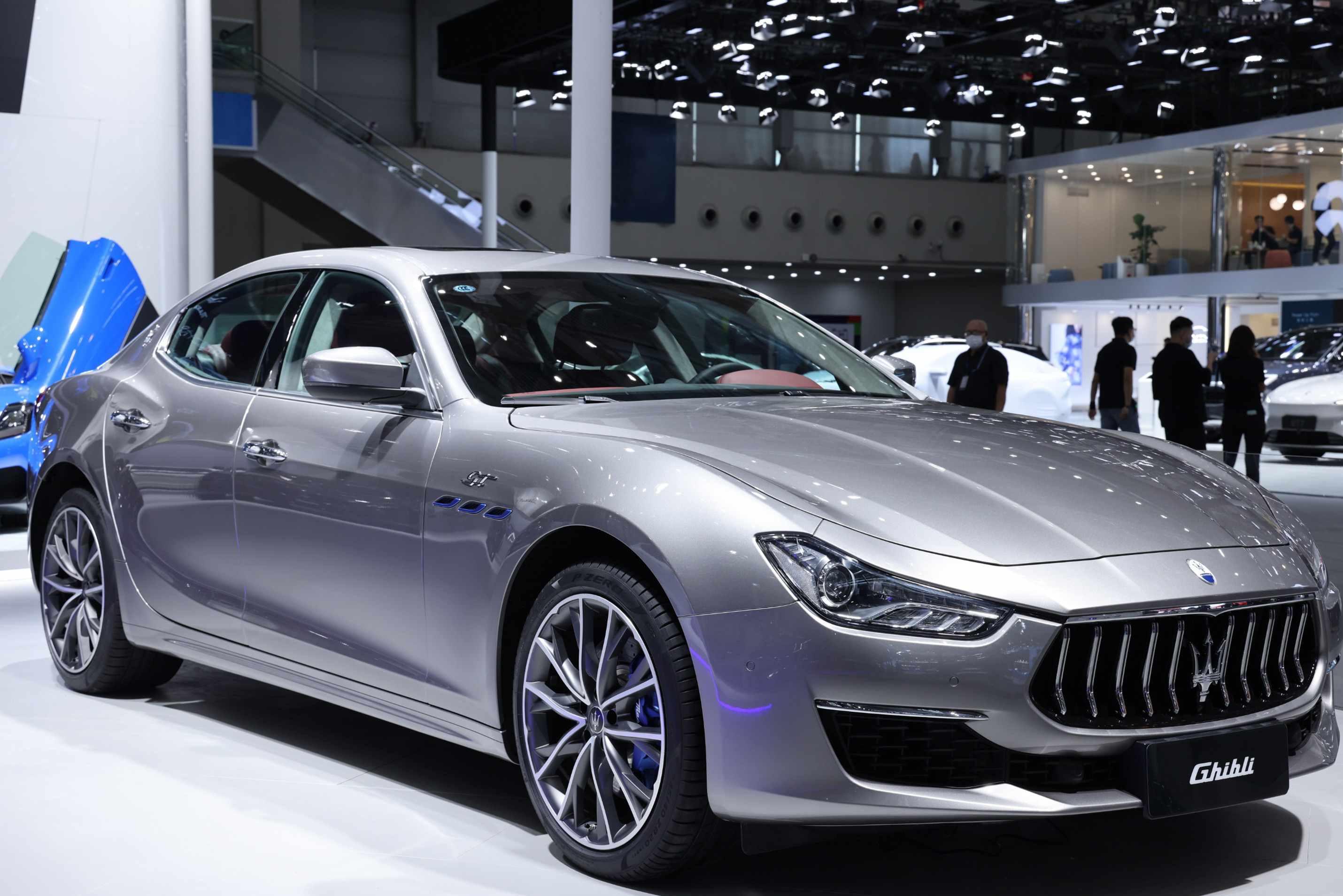 2022粤港澳大湾区车展玛莎拉蒂多款车型亮相