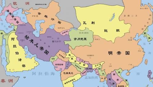 蒙古四大汗国察合台汗国的结局还是把印度给灭了