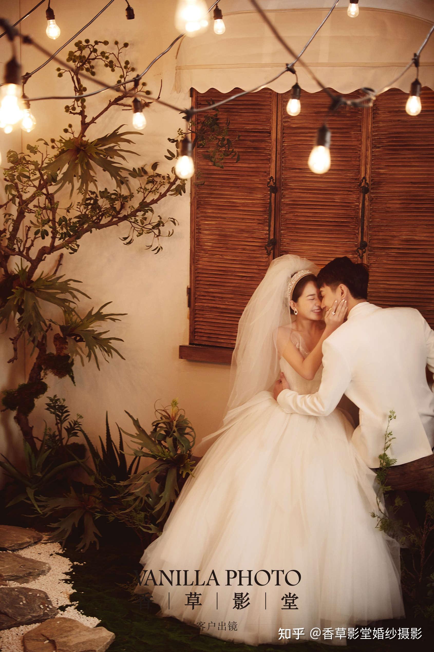 温暖浪漫的欧式风味视觉感婚纱照