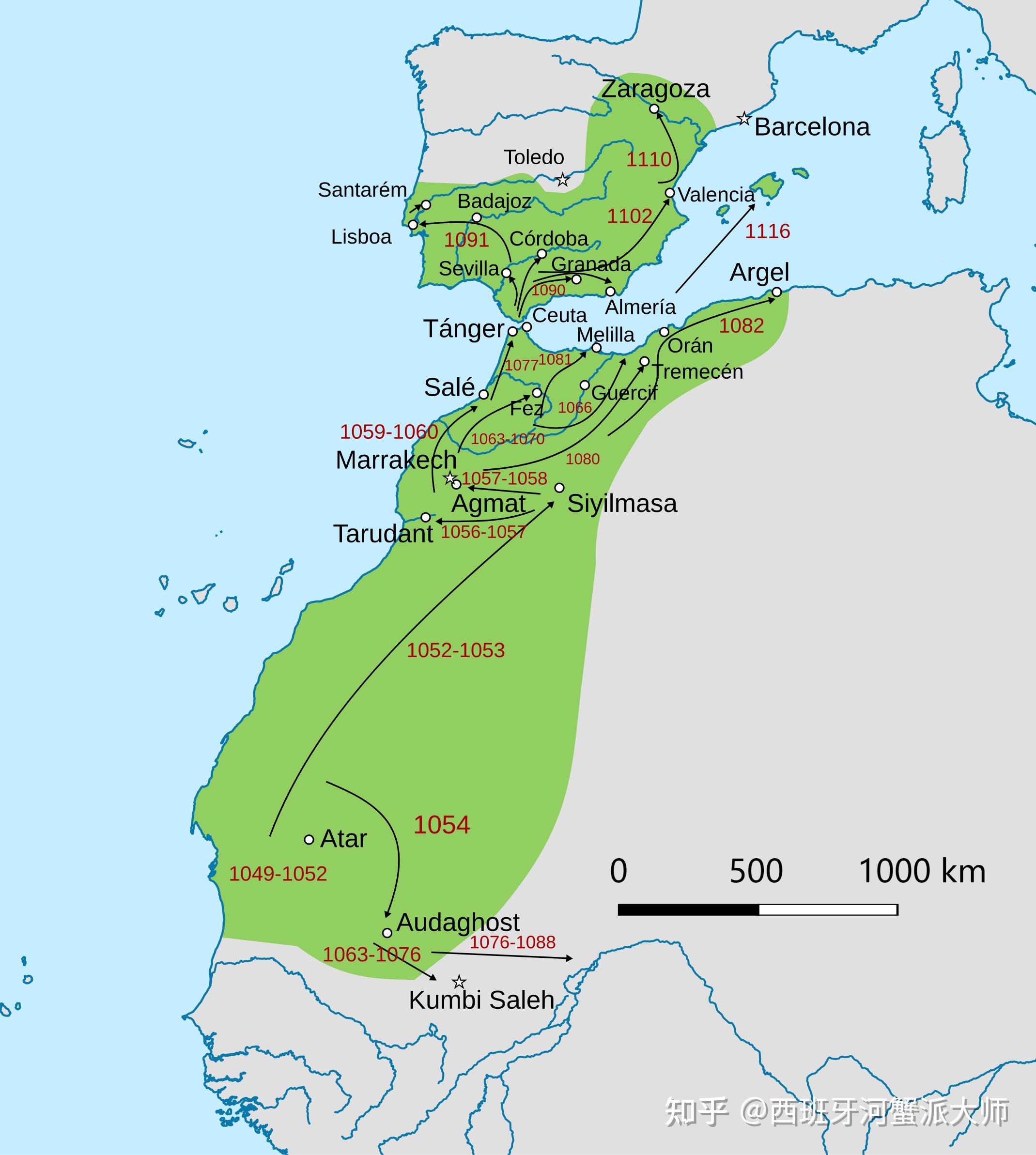 安达卢斯的穆斯林泰法军阀相互兼并攻讦正酣之时,北部的天主教王国