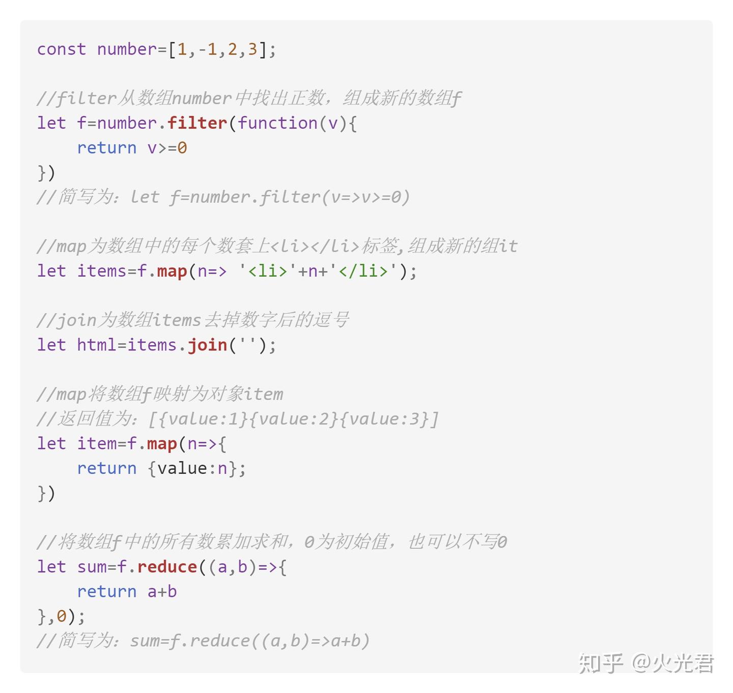 javascript 高级函数map(),filter(),reduce() - 知乎