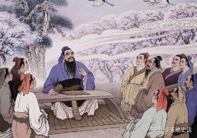 中国・春秋時代「四聖人・孔子坐禅像」禅宗・四聖・思想家・哲学