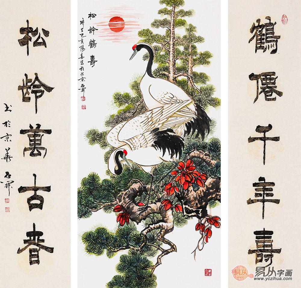 国画松鹤延年图为何会成为家喻户晓的经典