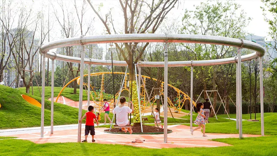 气场张唐景观事务所专访童心捕手打造网红云朵乐园