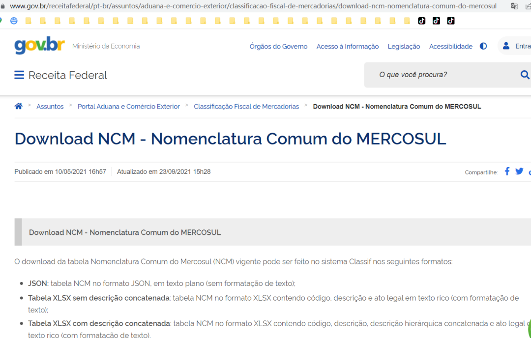 巴西的NCM CODE是什么，怎么查？ 知乎