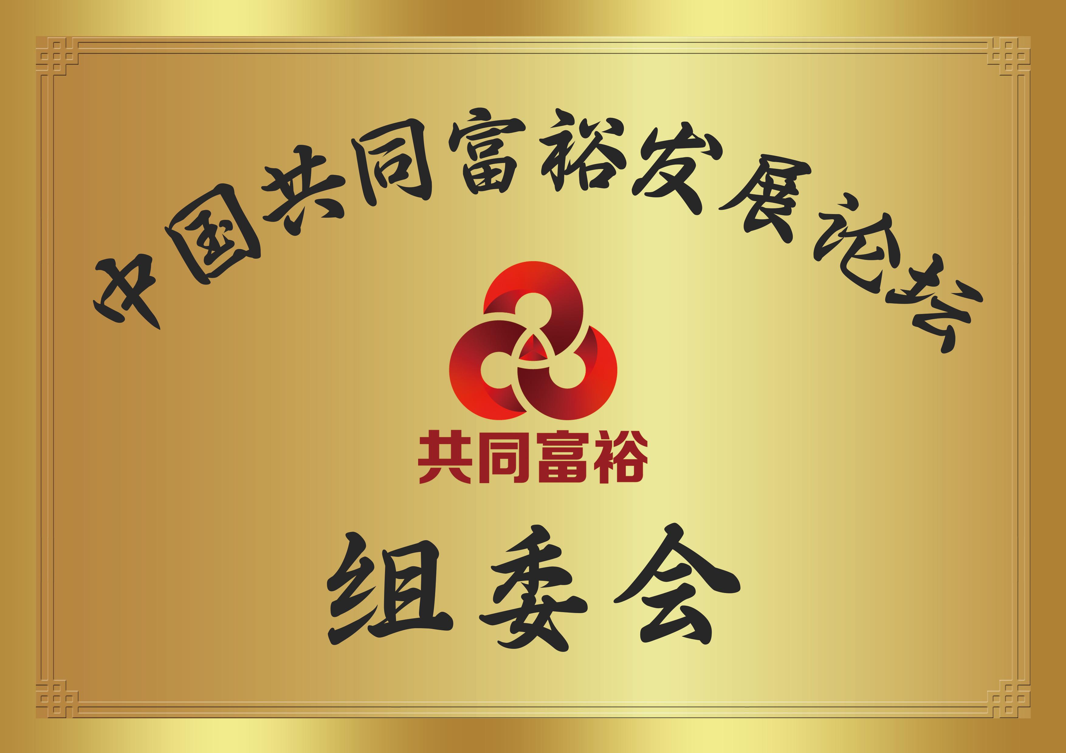 中国共同富裕发展论坛正式发布官方LOGO徽标 - 知乎