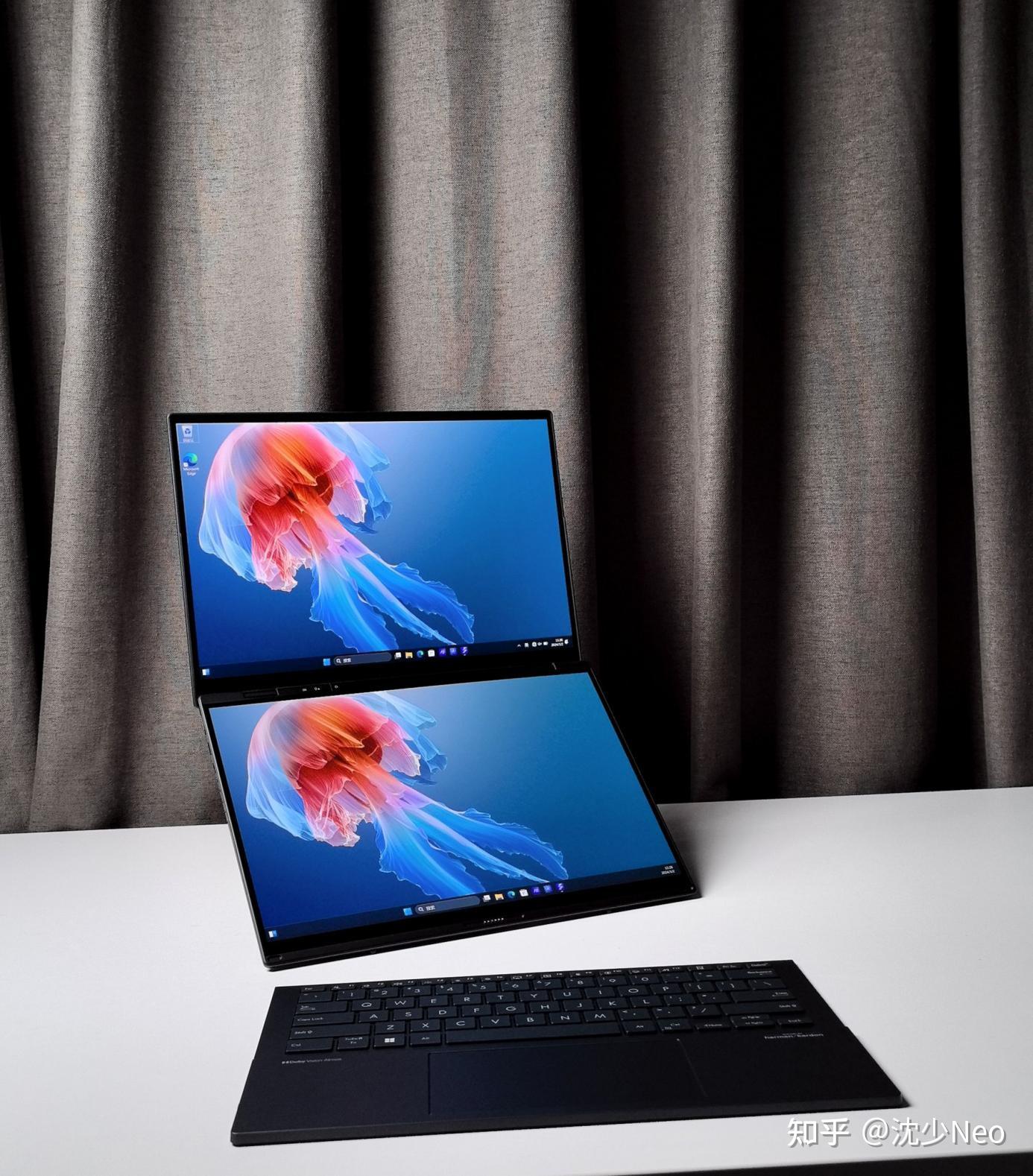 1 1大于2?华硕灵耀14 双屏实测体验