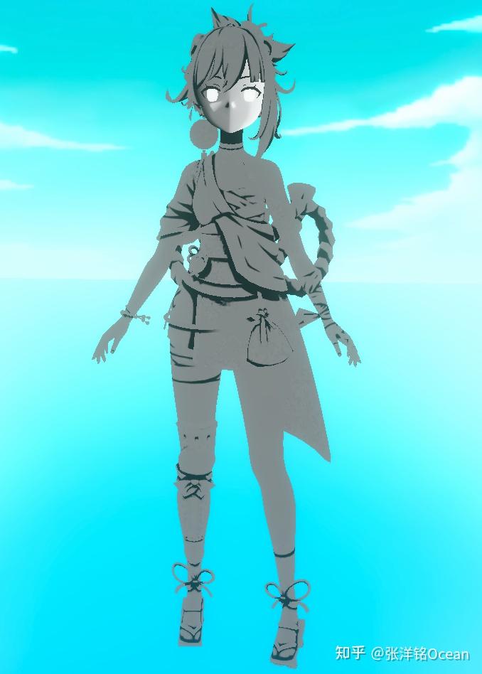 【01】Unity URP 卡通渲染 原神角色渲染记录-Diffuse: Ramp + AO + Double Shadow - 知乎