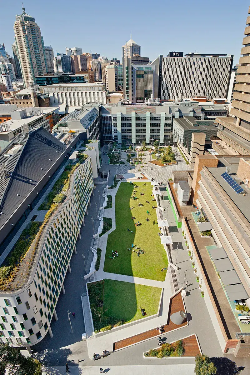 悉尼科技大学校园绿地图片