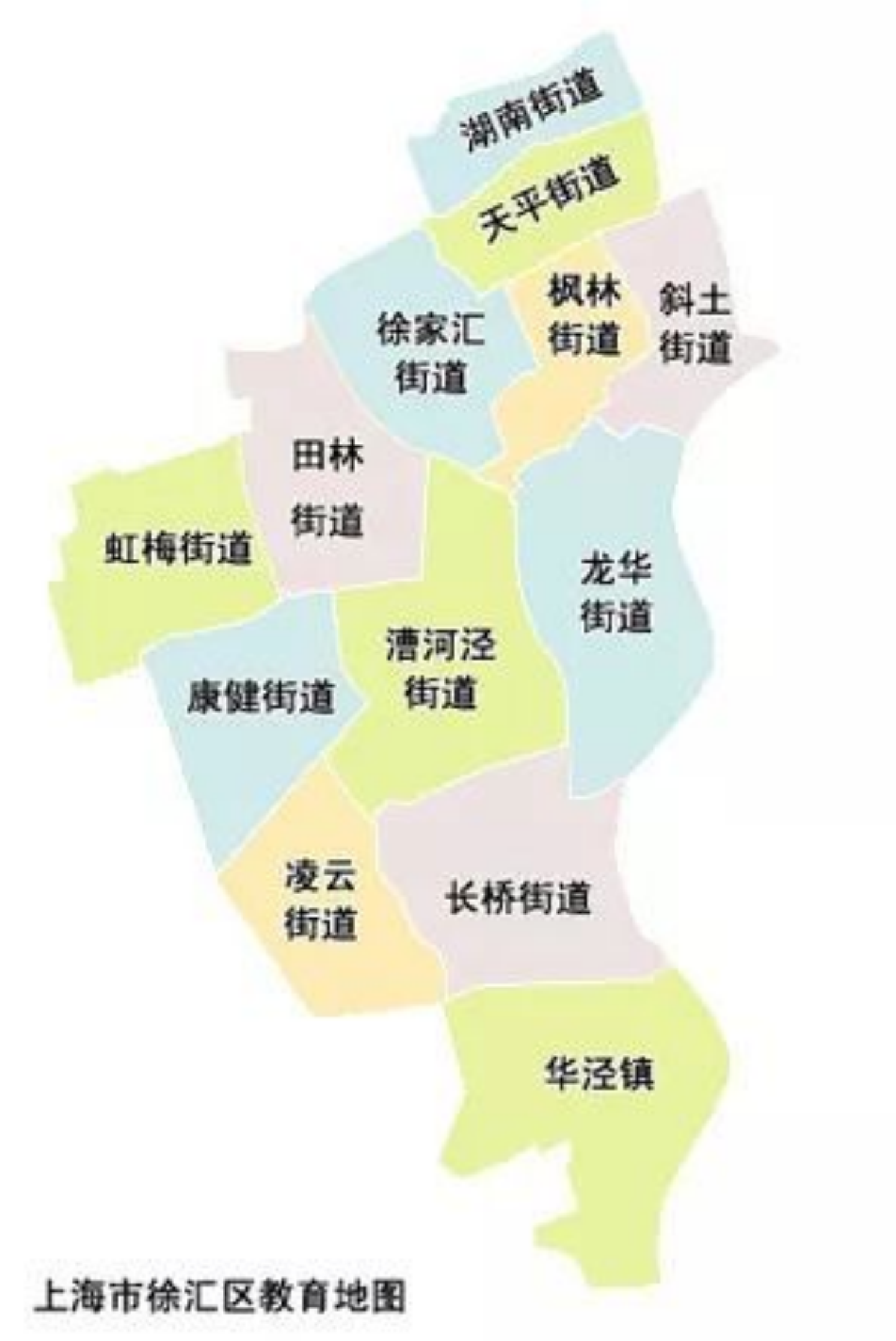 上海徐汇区居委划分图图片