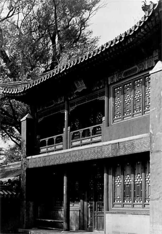人间仙境中南海之瀛台老照片,光绪曾被囚禁在瀛台的办公处 - 知乎