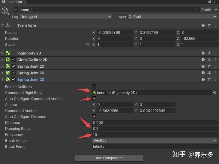 Unity Spring Systen Unity Spring Joint 2D 的简单应用 - 知乎