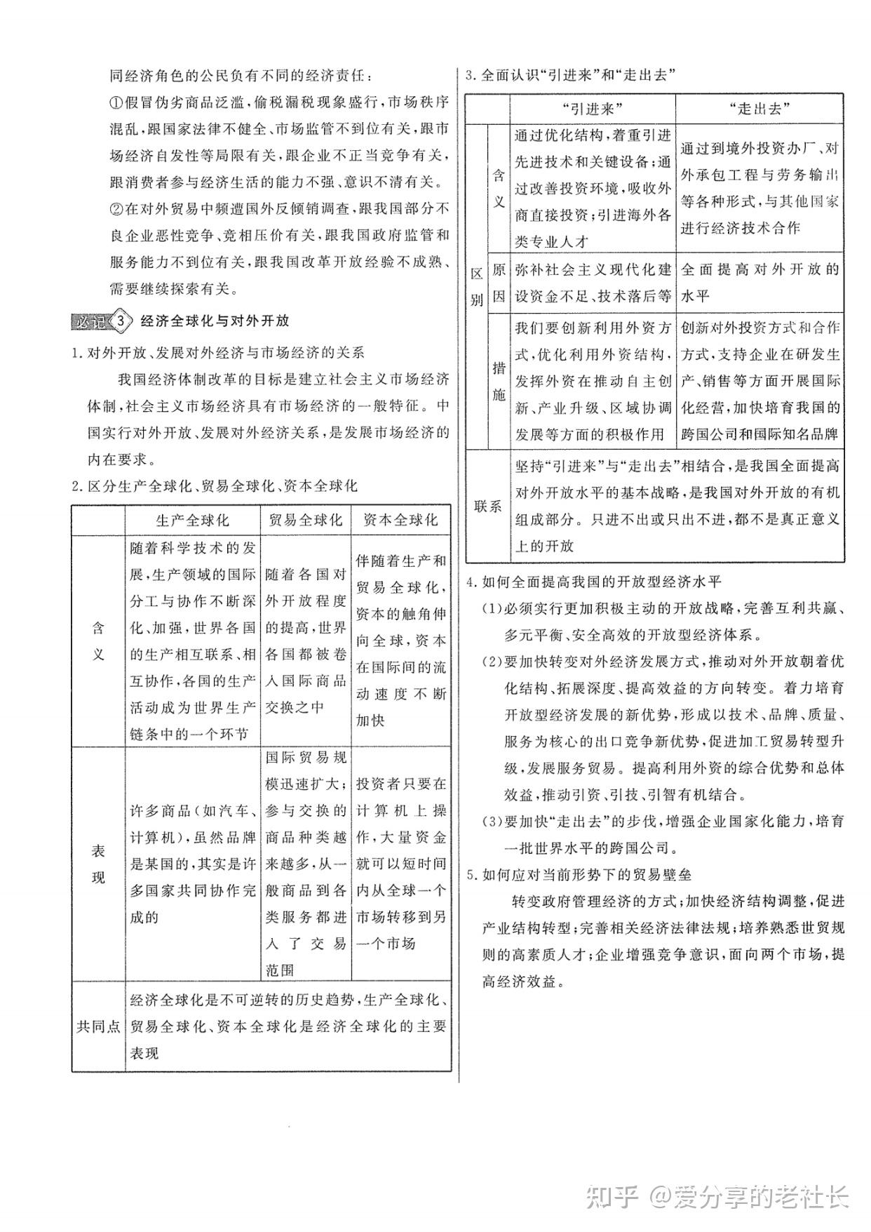 高考政治手册!方便携带,随时查