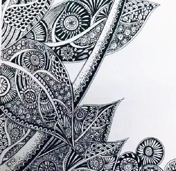 禅绕画 画面效果增强五法