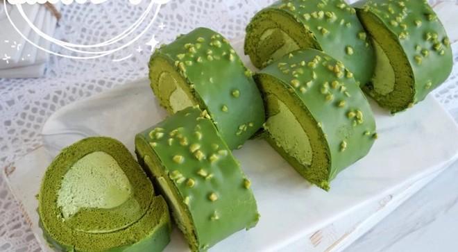 清甜可口的抹茶梦龙卷层次感丰富你值得拥有