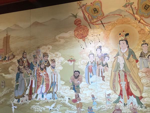 蓬莱阁八仙壁画图片