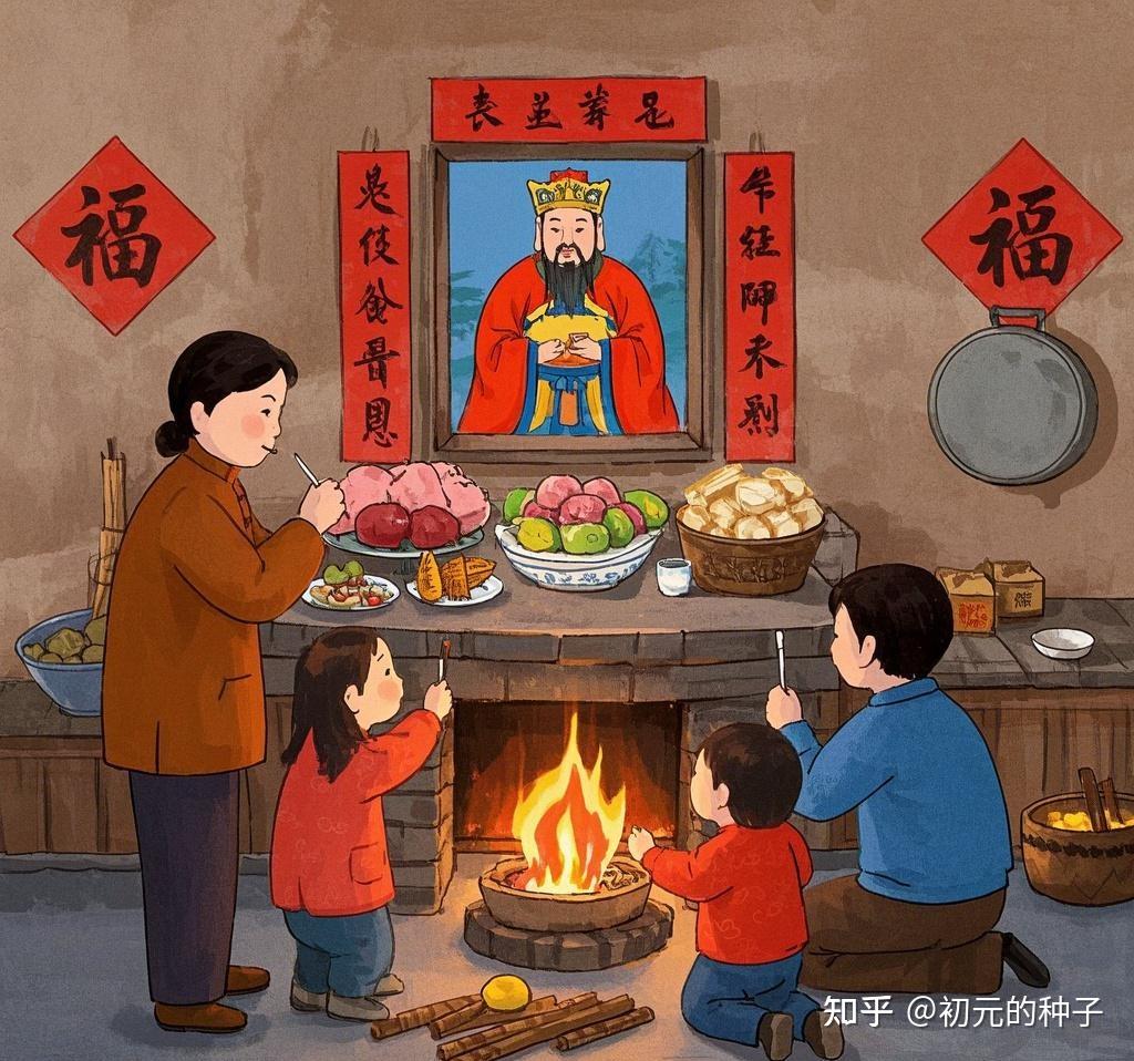 灶神那些事儿:从神秘起源到百姓家的 “烟火守护使” - 知乎