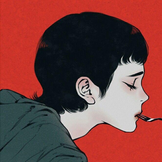 有没有酷酷的女生动漫头像显得高冷那种