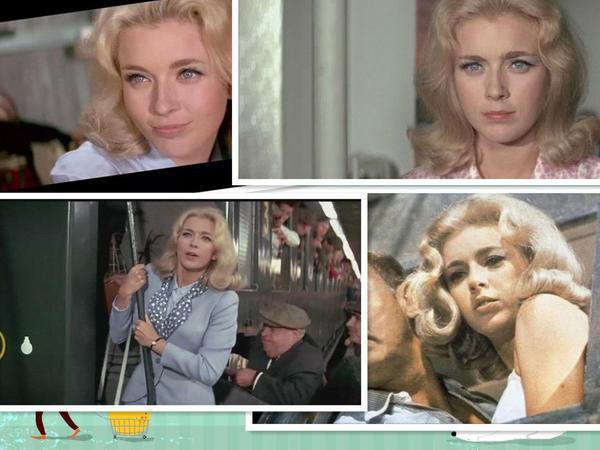 昨天刚看的一部老电影《虎口脱险》中的女角色