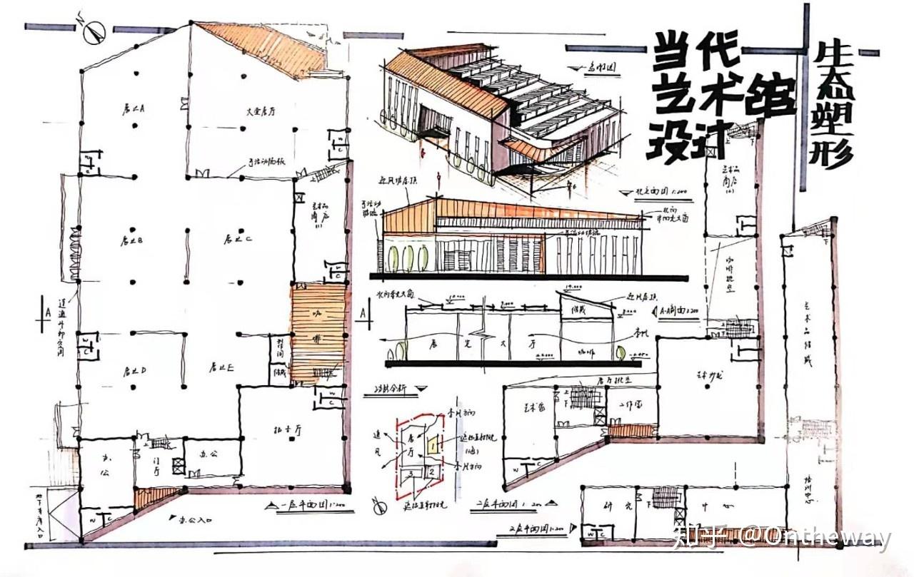 干货分享|高分建筑快题案例表现解析 - 知乎