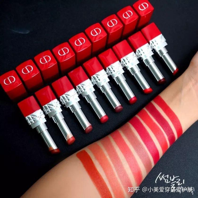 迪奥红管651西柚奶橘红,素颜提气色.