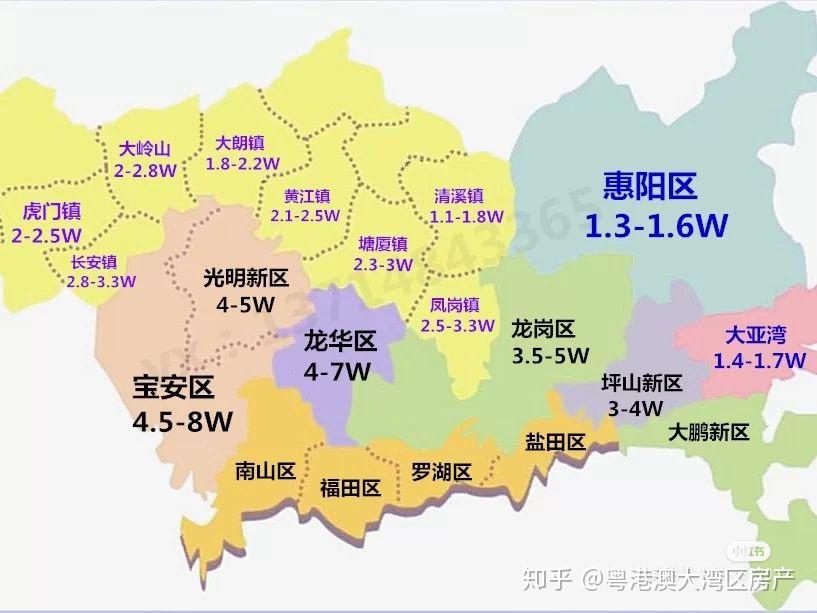 臨深片區東莞和惠州哪裡會比較好