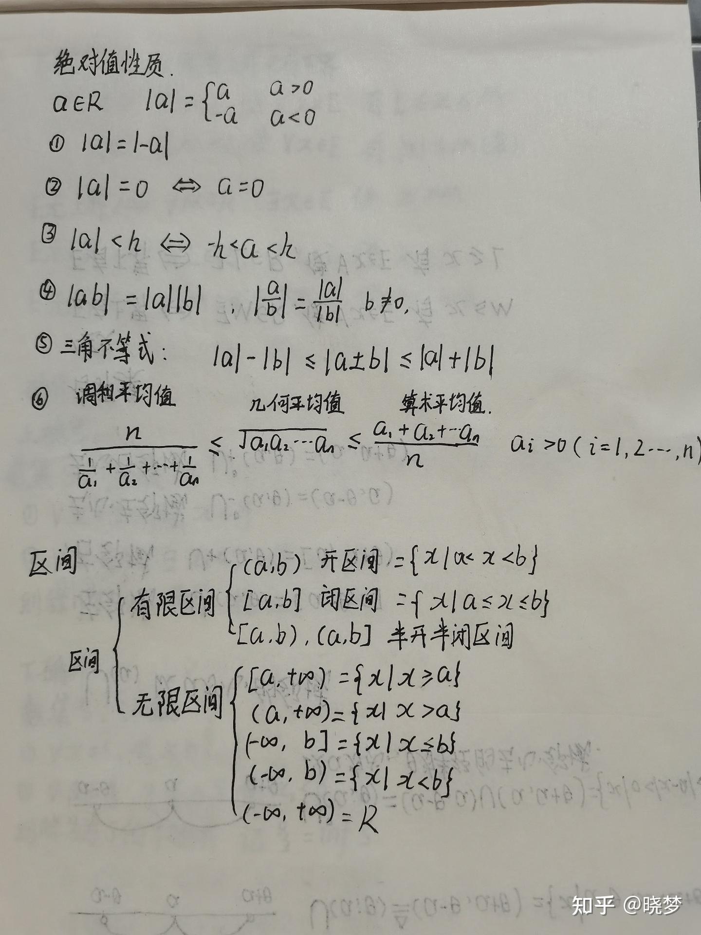 数分Ⅰ实数知识总结 - 知乎
