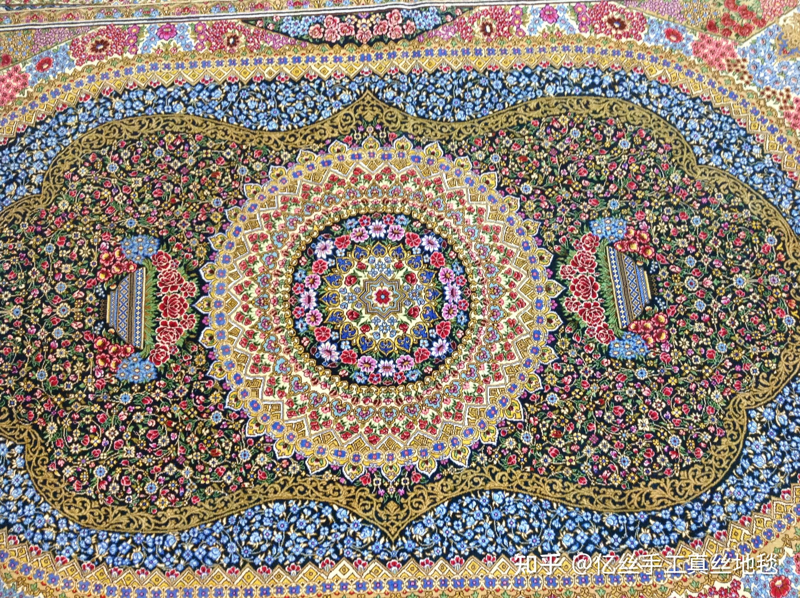 最具有工艺价值收藏价值和使用价值的手工真丝波斯地毯