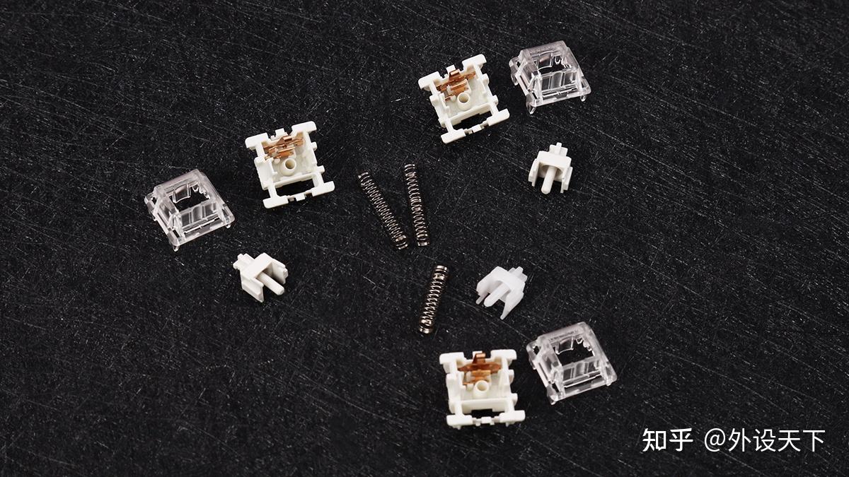 佳达隆拾光白g白pro轴体简评轻柔顺畅回弹快