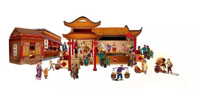 在古代办年货是一件特别不容易的事情.交通不方便,物资也匮乏.