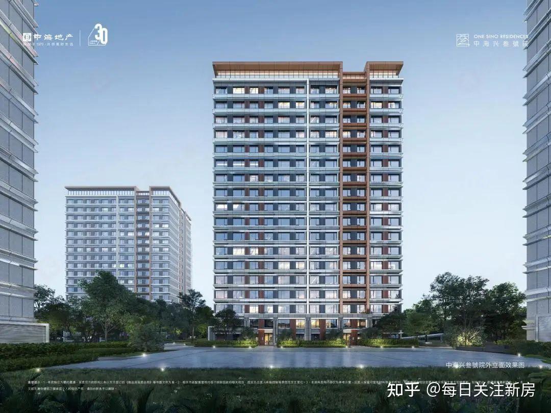 中海兴叁號院2由于有套内70/90限制,主力户型为49-60-115平一居—四居