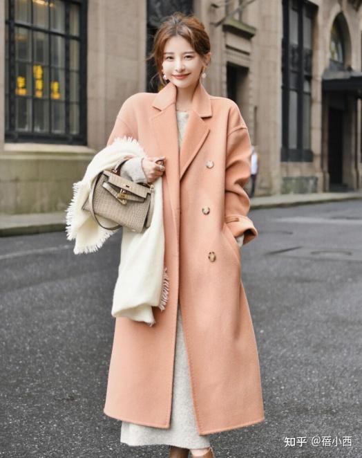 终于明白韩系风大衣的穿搭精髓真正精致的女人都懂太高级