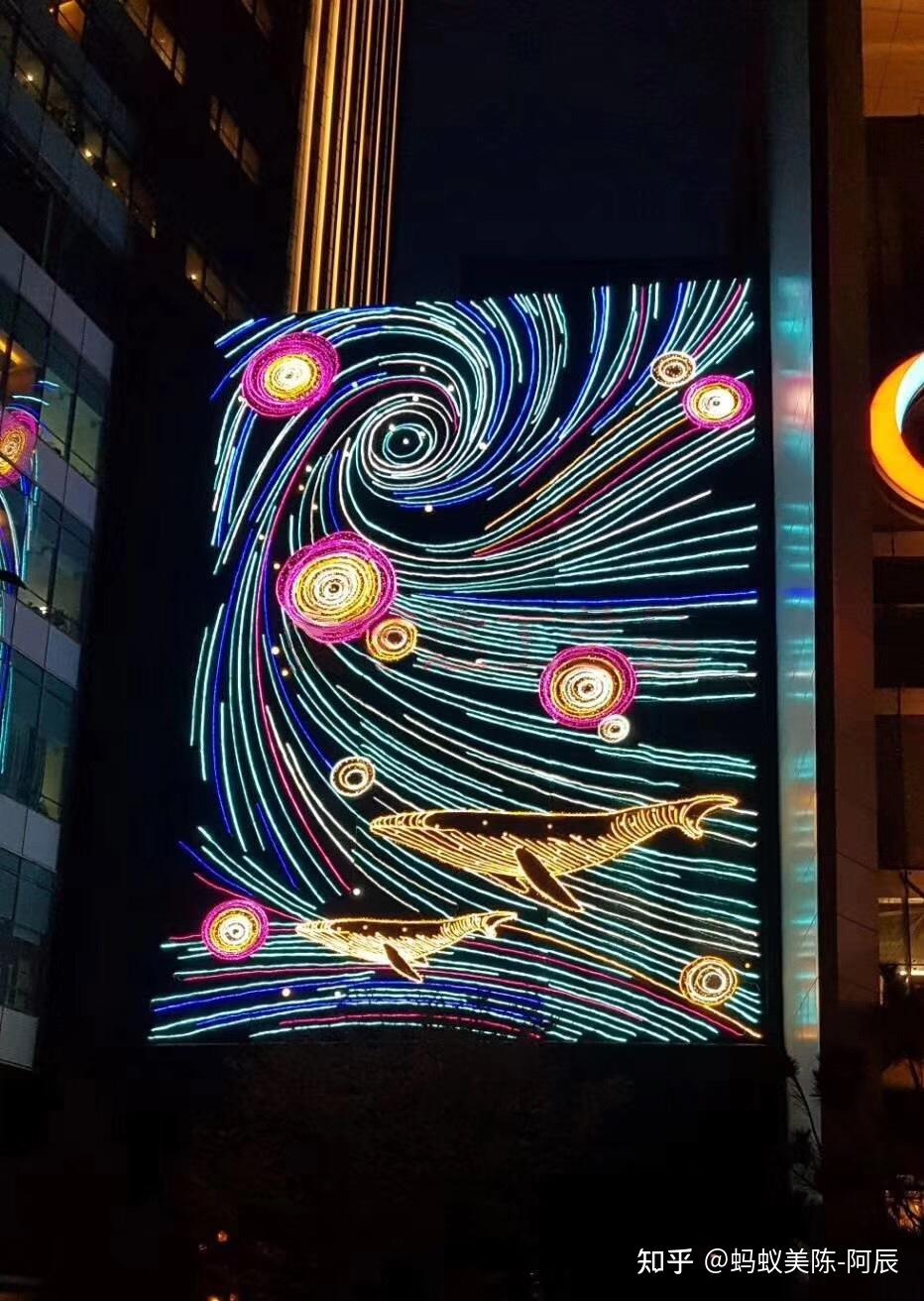 商场玻璃幕墙led亮化 还原度高达95% 蚂蚁道具 实体工厂 - 知乎