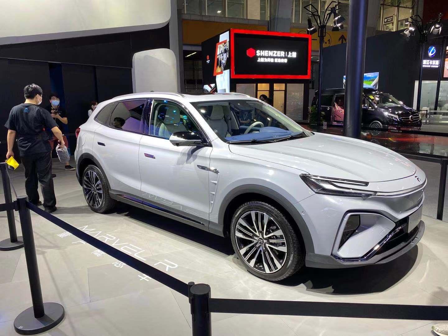 广州车展实拍marvelr中大型suv预售22万起