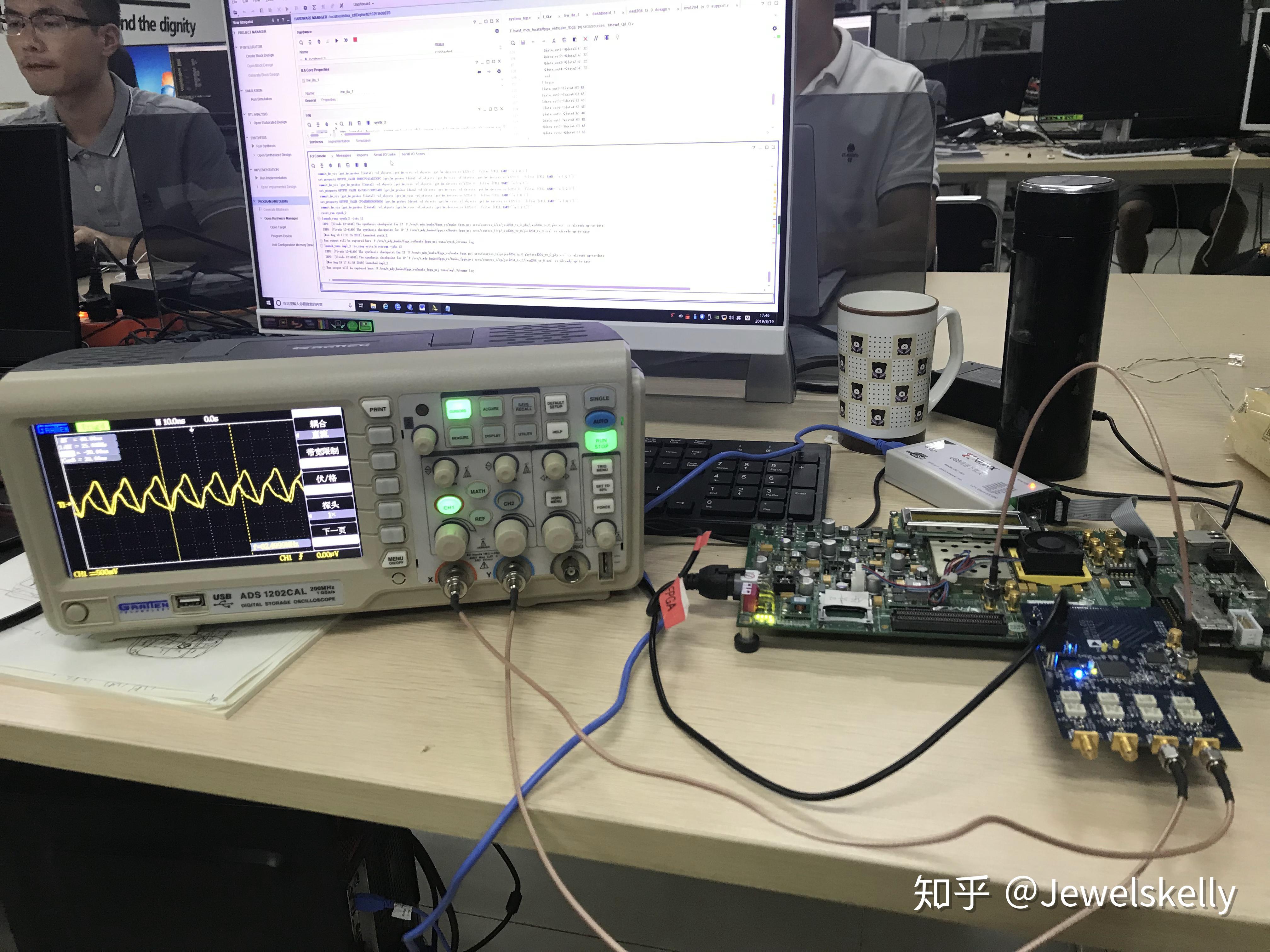 jesd204b接口的调试