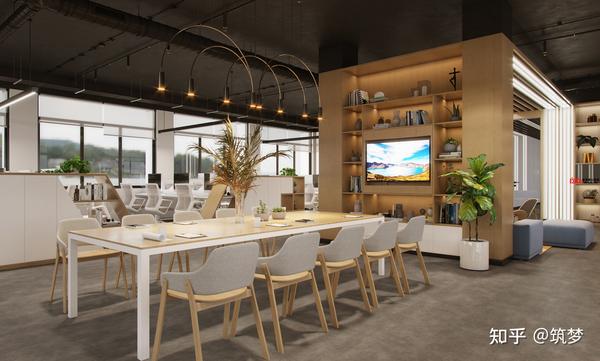 多人办公室怎么装修设计?多人办公室装修设计要求 - 知乎