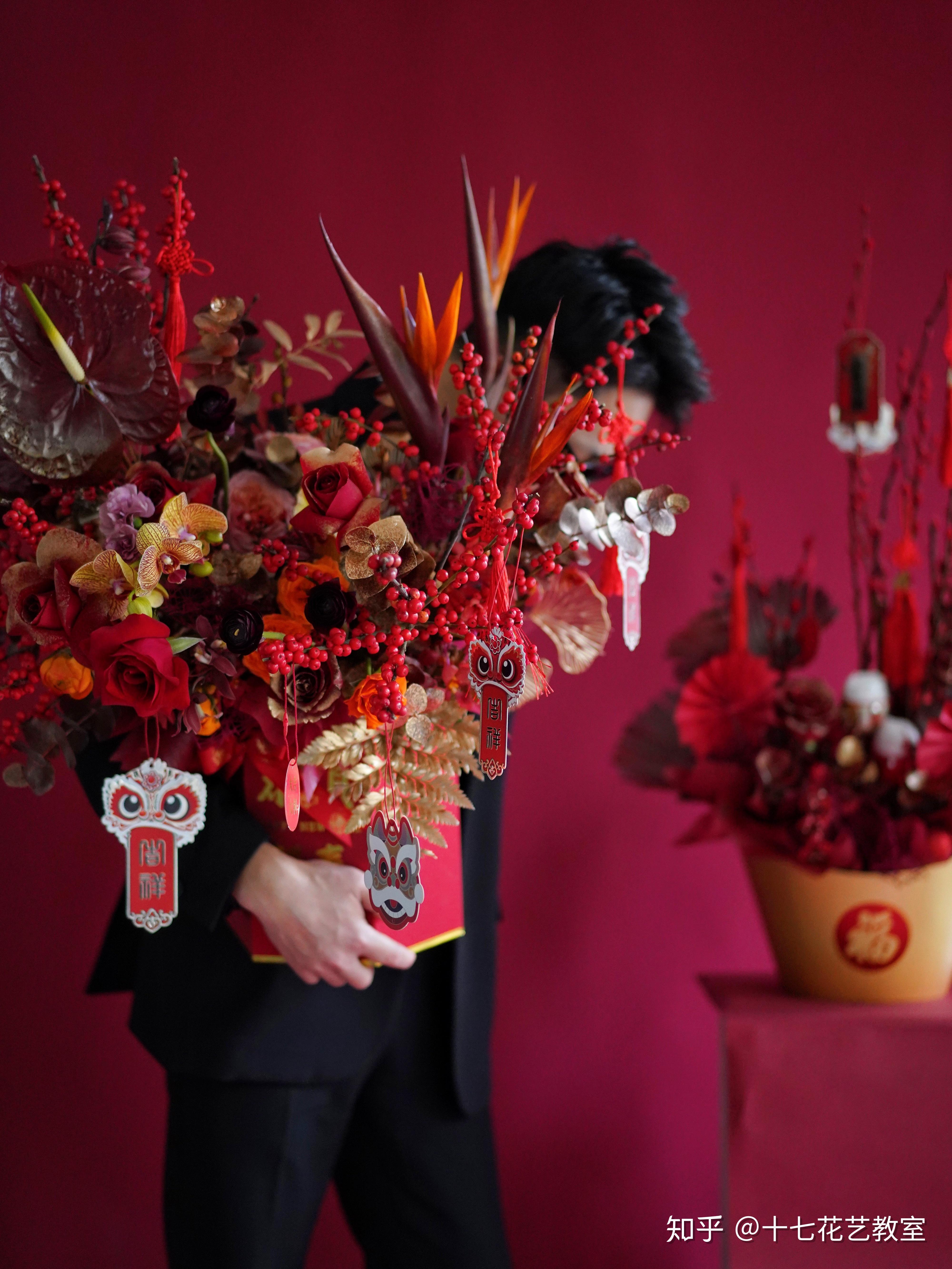 新年花艺设计 - 知乎