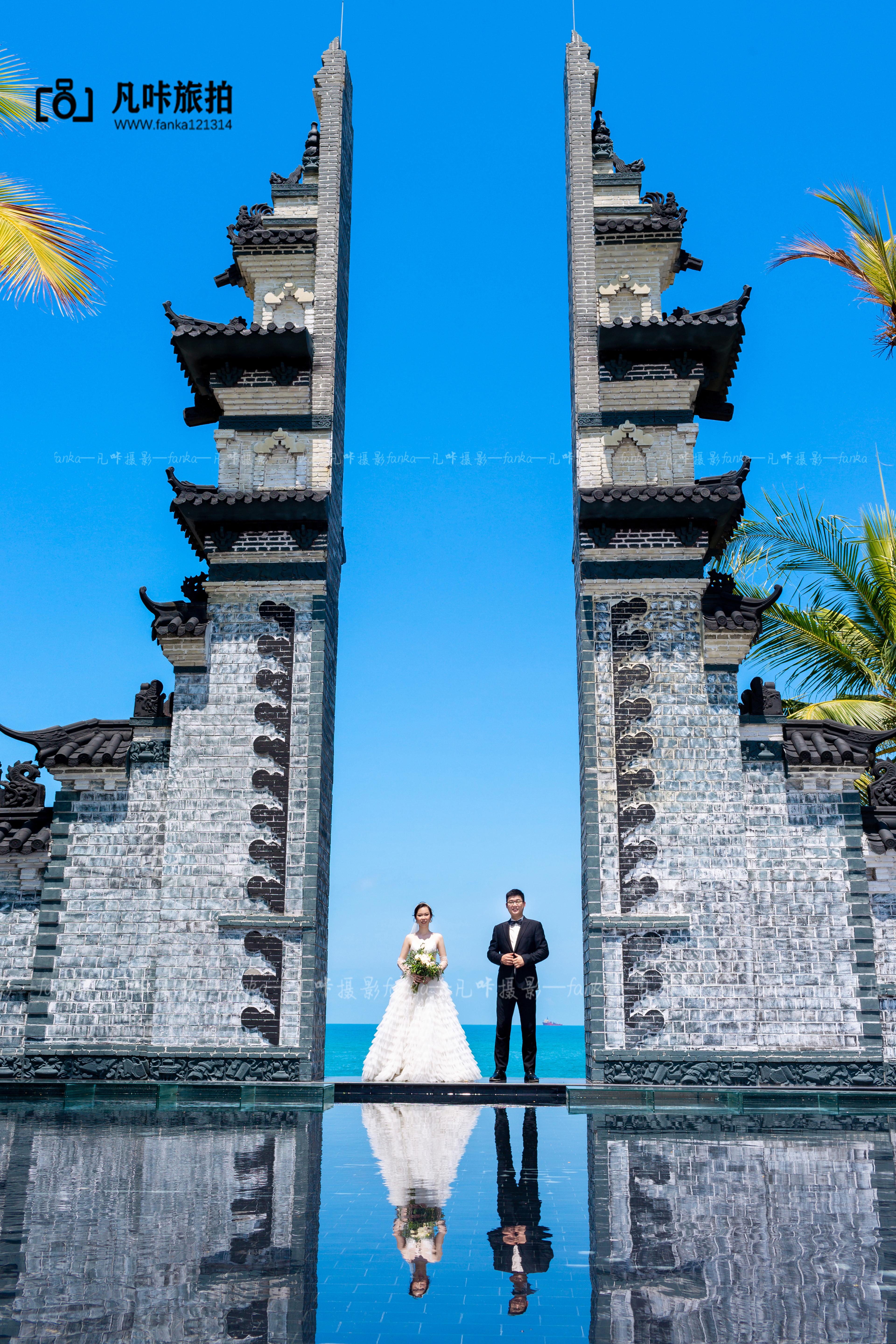 凡咔摄影客片分析在三亚拍出巴厘岛的大片即视感还有最美夕阳美景