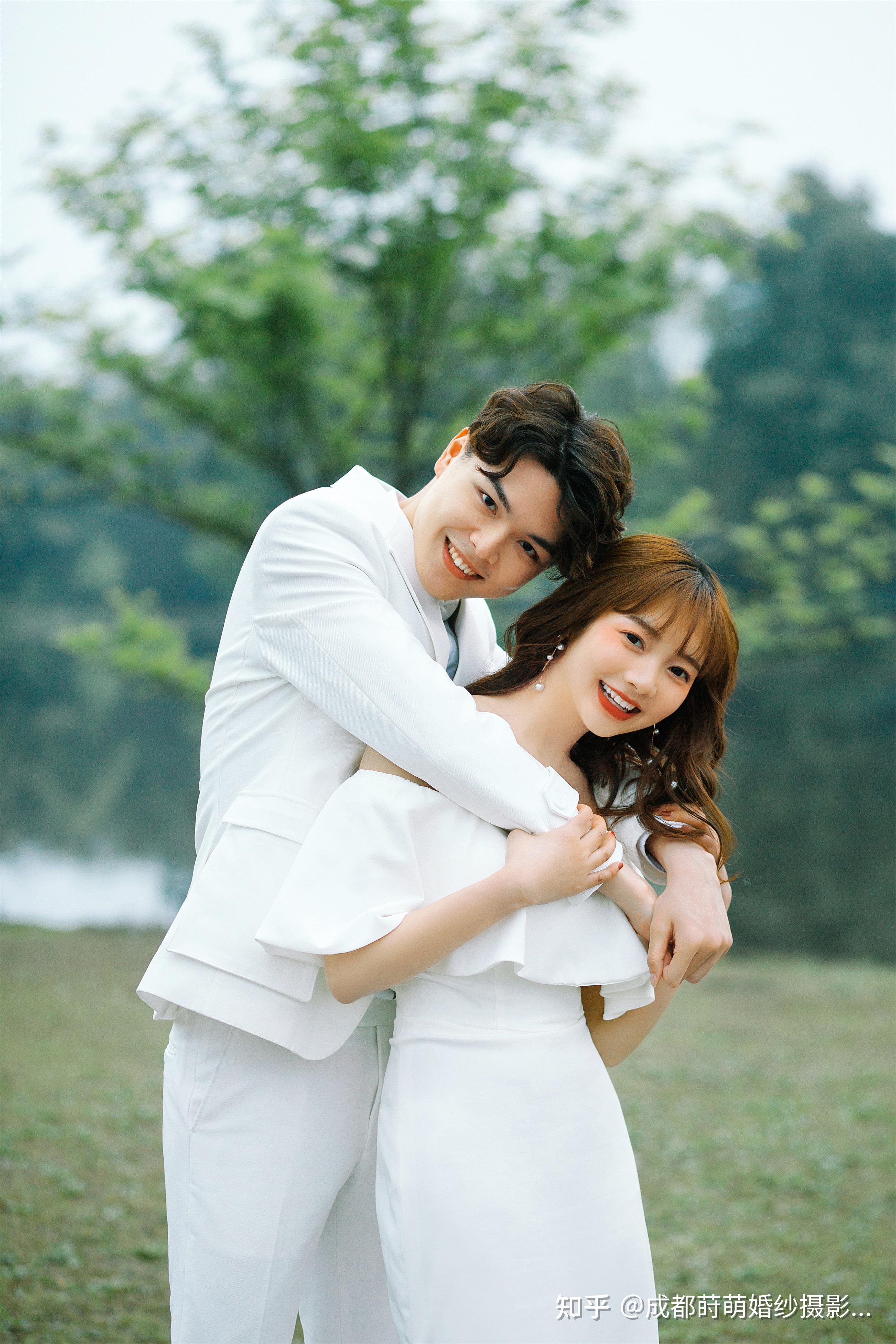 春暖花开适合这个季节拍摄的婚纱照喜欢的唯美婚纱照系列