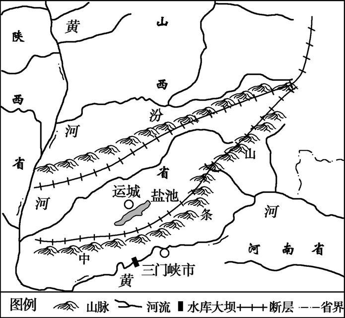 中条山在哪里图片