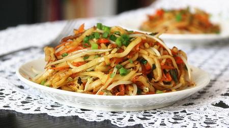 肉丝炒豆芽的做法窍门 v2-965a5b9f13414f723570f85fa6f728e4_1440w.jpg