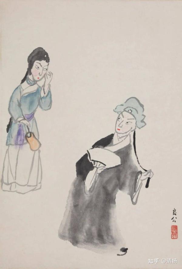 一代水墨大家:关良的戏曲水墨画 - 知乎