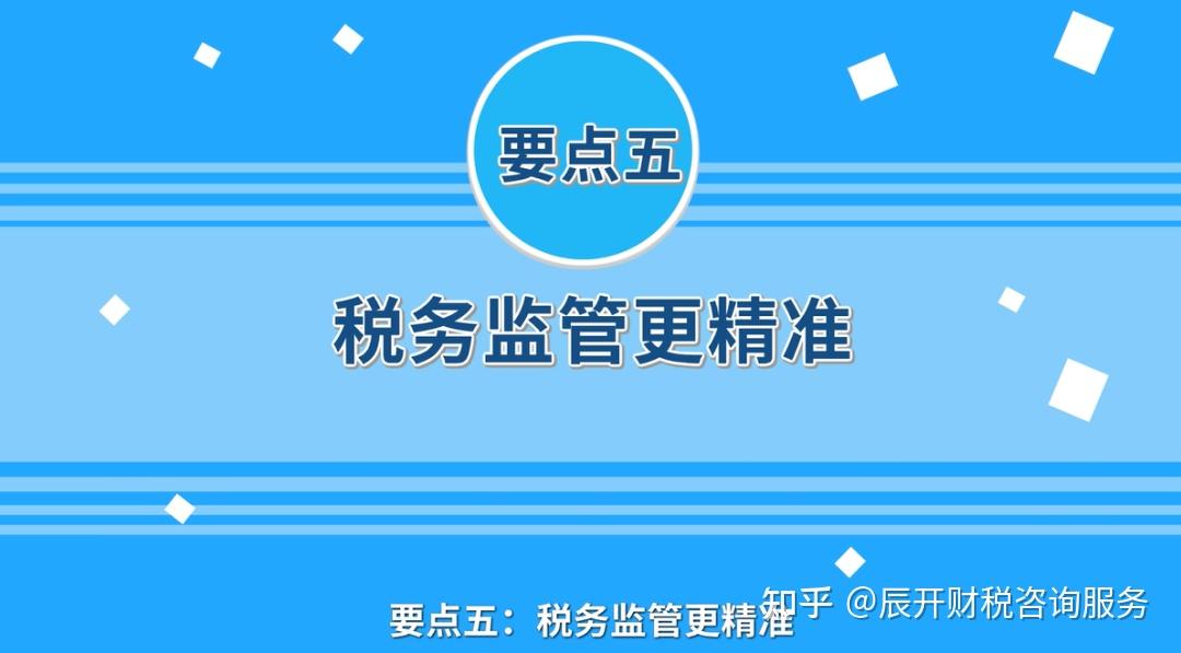 深化税收征管改革实施方案6大要点解读3分钟看懂