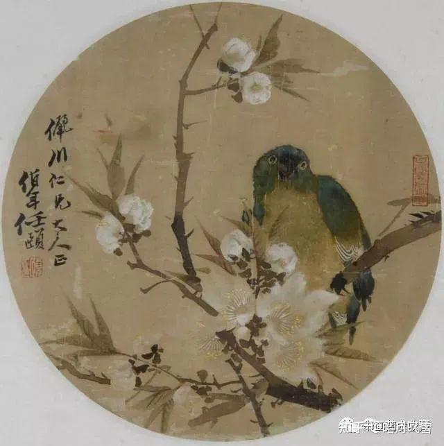 国画名家任伯年：精品花鸟扇面 50幅（经典） - 知乎