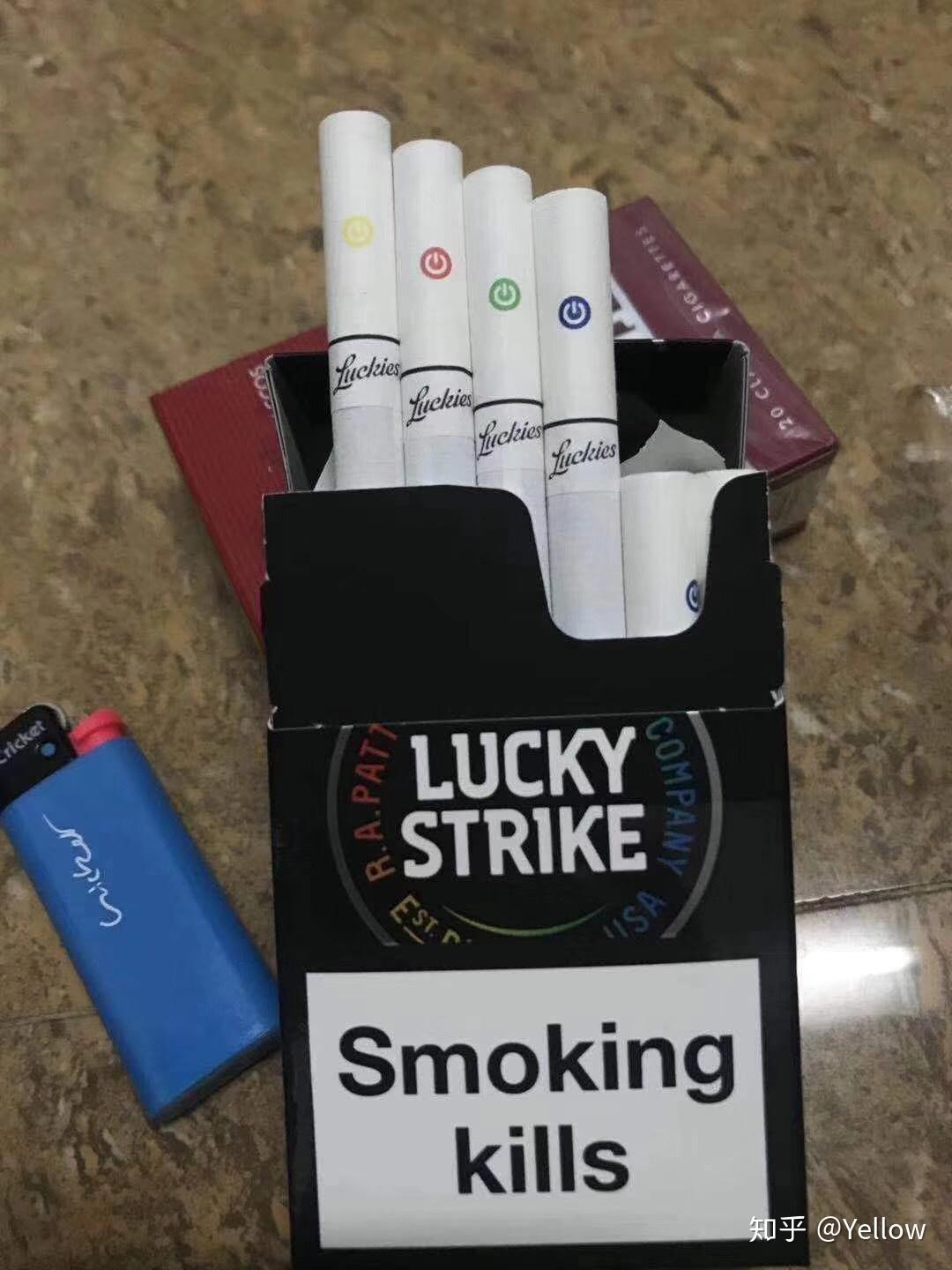 原味好彩香菸luckystrike有幾種版本價格各是多少啊