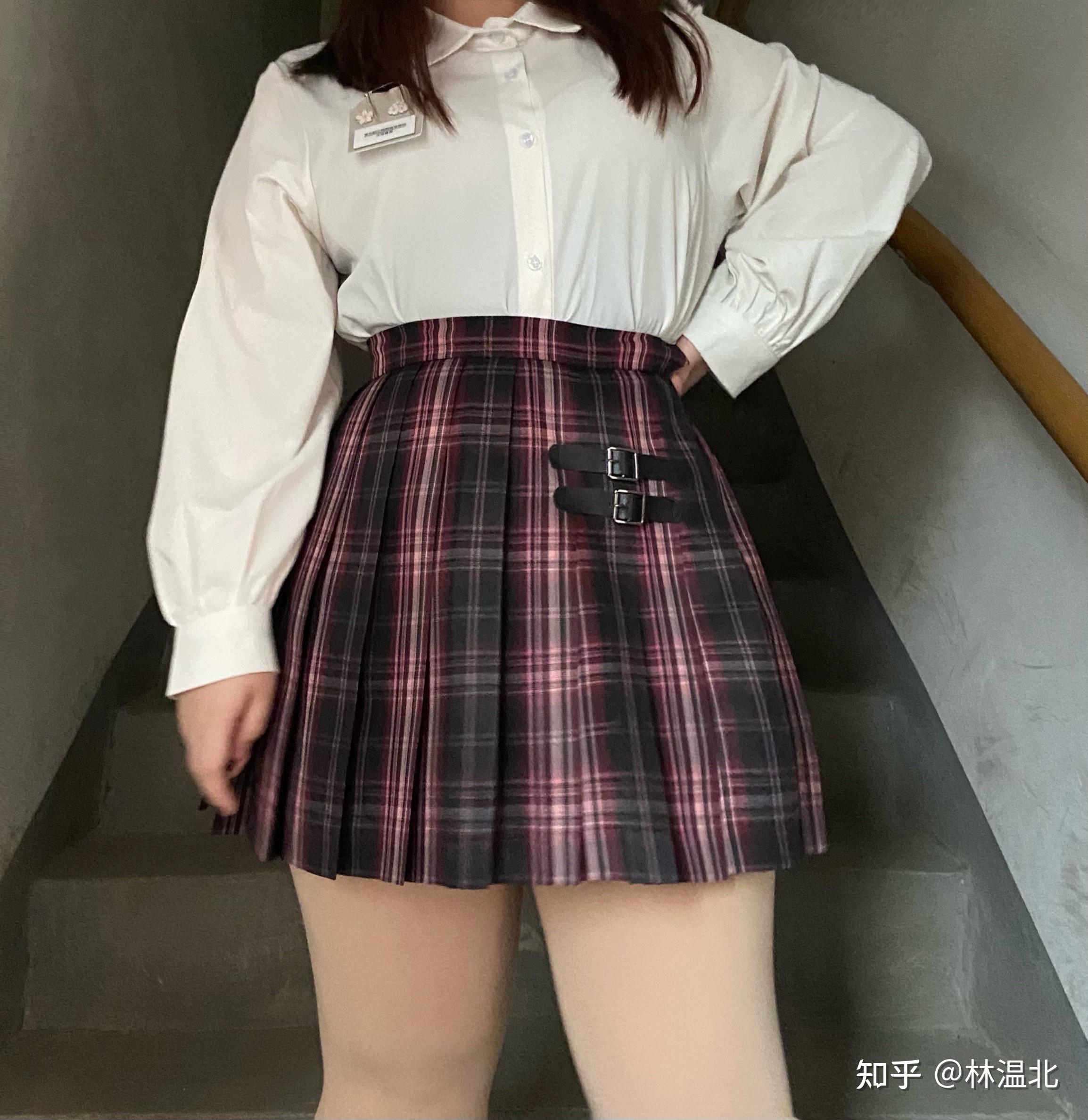 胖女孩能穿 jk 制服吗? - 知乎