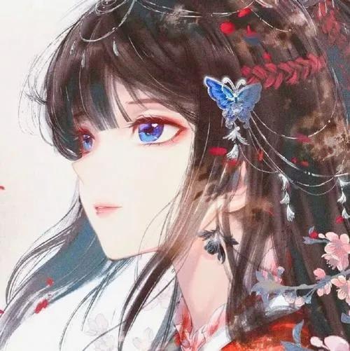 古风头像 | 心上朱砂痣,窗前清明月
